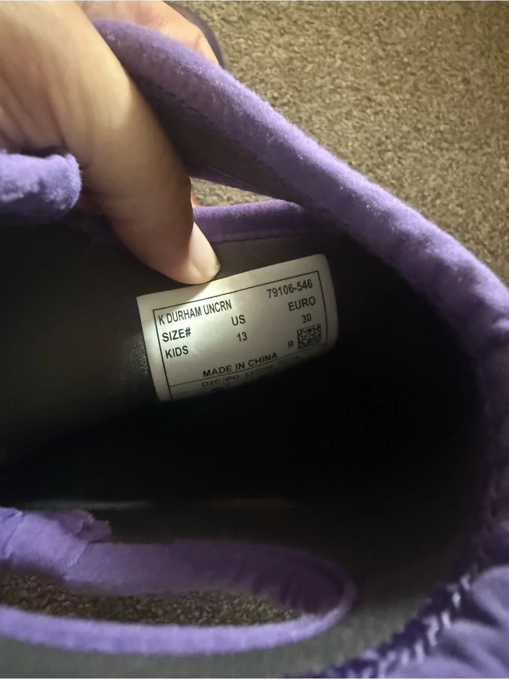 BOGS Purple Unicorn Rain Boots Sz 13